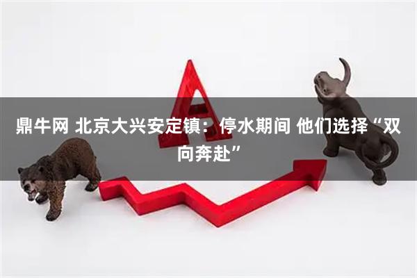 鼎牛网 北京大兴安定镇：停水期间 他们选择“双向奔赴”