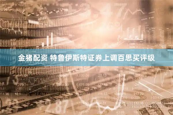 金猪配资 特鲁伊斯特证券上调百思买评级